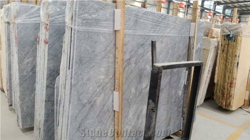 China Grey Marble/ New Venus Grey Mable Slabs & Tiles/Marble Skirting/White Marble Big Slab in Best Quality