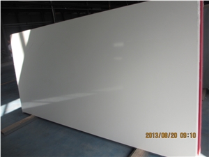 Super White Zsq2001 (Quartz Stone) Engineered Stone Tiles & Slabs