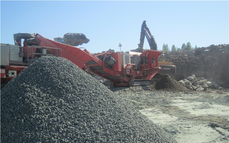 Green Basalt Pebble & Gravel, Green Basalt Pebbles