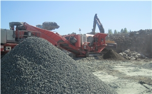 Green Basalt Pebble & Gravel, Green Basalt Pebbles