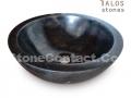 Black Marble Circle Sink, Black Marble Sinks