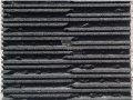 Lava Stone Black Groove Slabs & Tiles, Indonesia Black Basalt