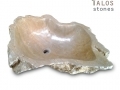 Petrified Wood Random Square Sink