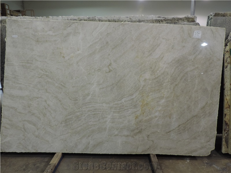 Taj Mahal Quartzite Slabs, Brazil White Quartzite