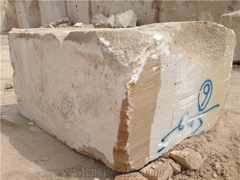 Light Chocolate Travertine, Iran Brown Travertine Block