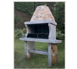 Garden Furnishing with Perla Avorio Sardo Granite