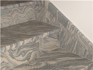 Juparana India Granite Stairs