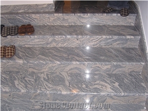 Juparana India Granite Stairs