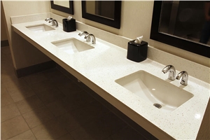 Hilton Garden Inn, Raleigh, Nc - Quartz Stone Vanity Unit, Bath Tops