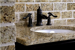 Oriental Gold Granite Kitchen Countertop