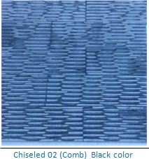 Chiseled Blue Stone Walling Panel 02