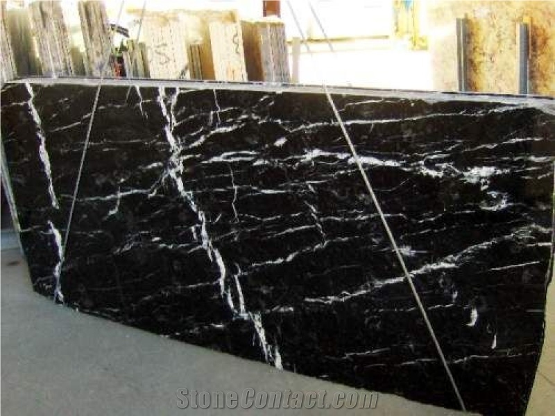 Nero Marquina Marble Slabs