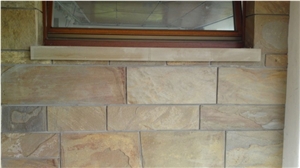 Spisske Sandstone Building Wall, Masonry