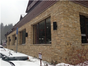 Spisske Sandstone Building Wall, Masonry