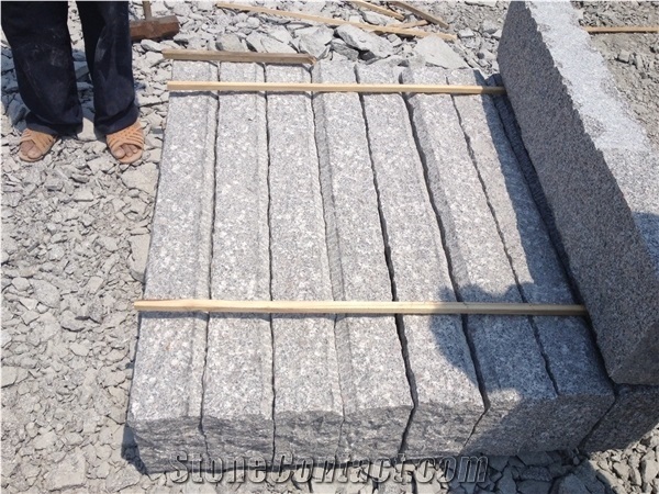 G341 Shandong Granite Kerbstones,Lowest Price Granite,Rough Picked