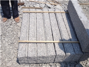 G341 Shandong Granite Kerbstones,Lowest Price Granite,Rough Picked