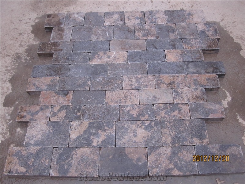 Golden Coast Limestone Cube Stone & Pavers