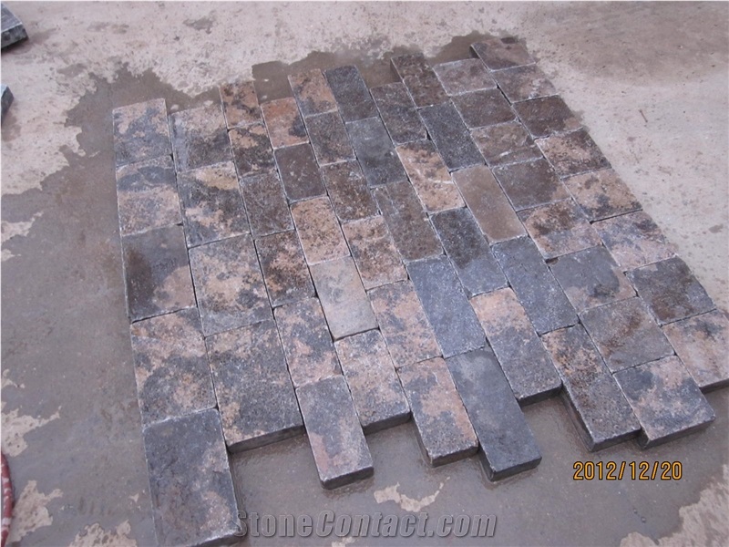 Golden Coast Limestone Cube Stone & Pavers
