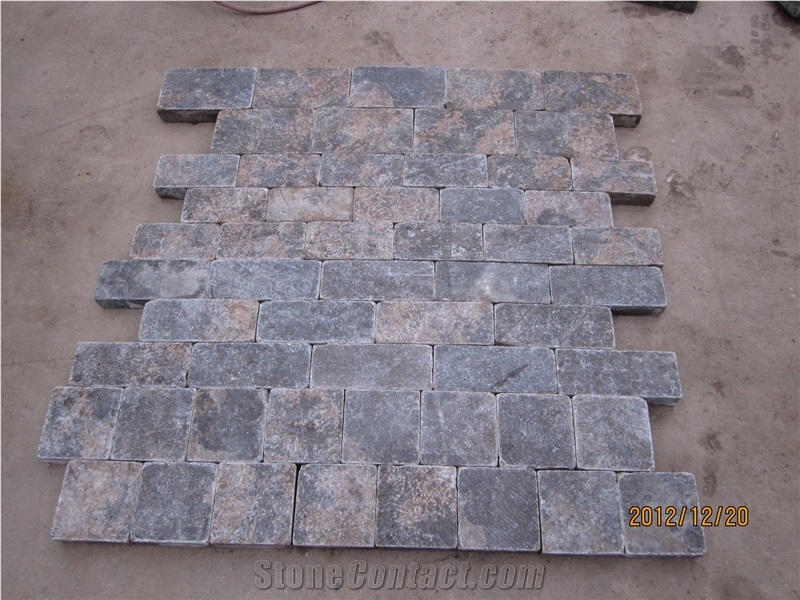 Golden Coast Limestone Cube Stone & Pavers