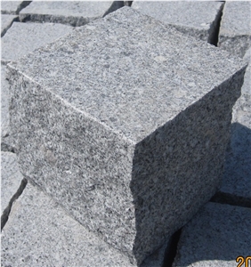 Lowest Price Pavers, G341 Grey Granite Pavers/Cube Stone/China Grey Granite Cobble Stone