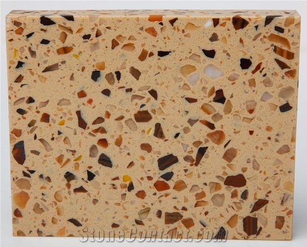 Anti Scratch Quartz Slabs,New Design Engineered Stone