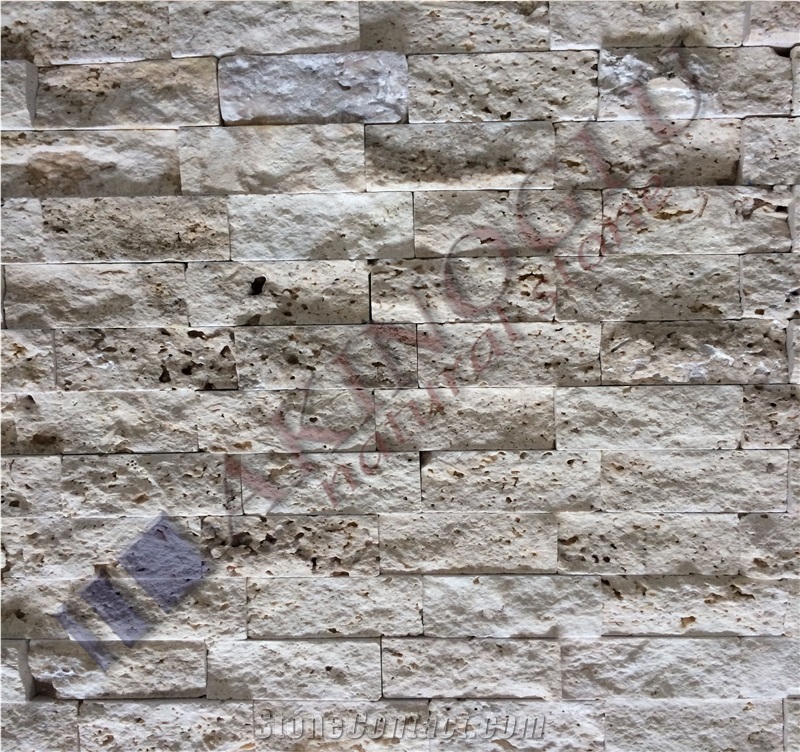 Classic Travertine Split Face Mosaic