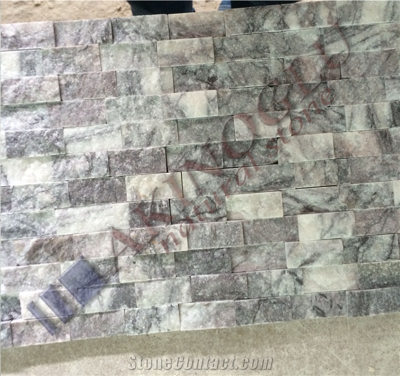 Milas Lilac Marble Split Mosaic