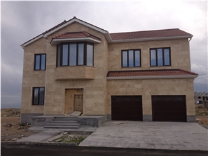 Armenia Beige Travertine Exterior Wall Cladding