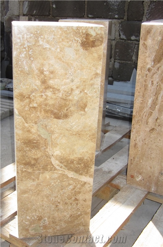Armenia Beige Travertine Exterior Wall Cladding