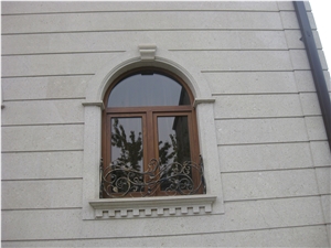 Armenian Gold Felsite Stone Window Sills, Arches, Frames, Surrounds