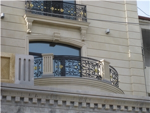 Armenian Gold Felsite Stone Window Sills, Arches, Frames, Surrounds