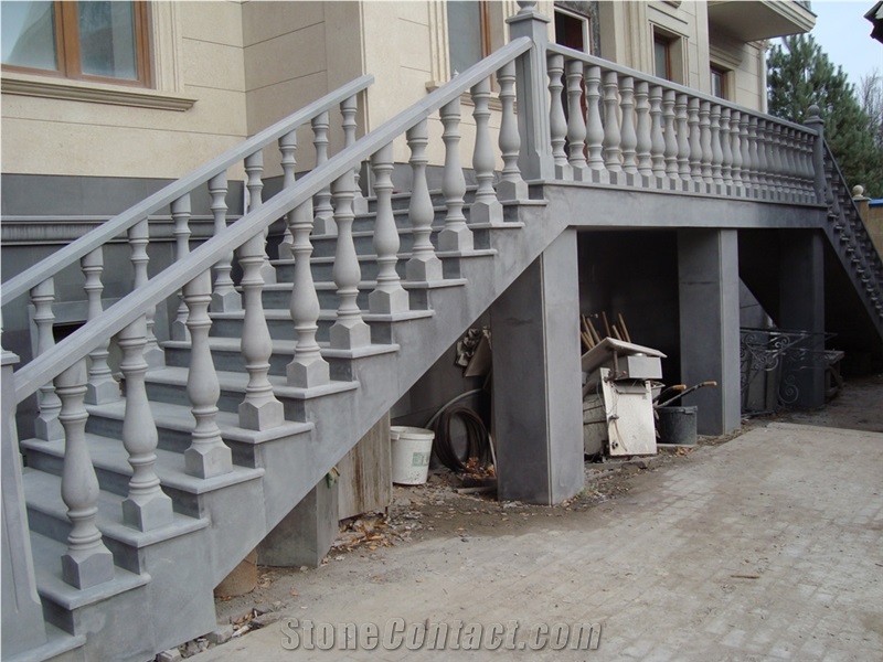 Grey Basalt Steps