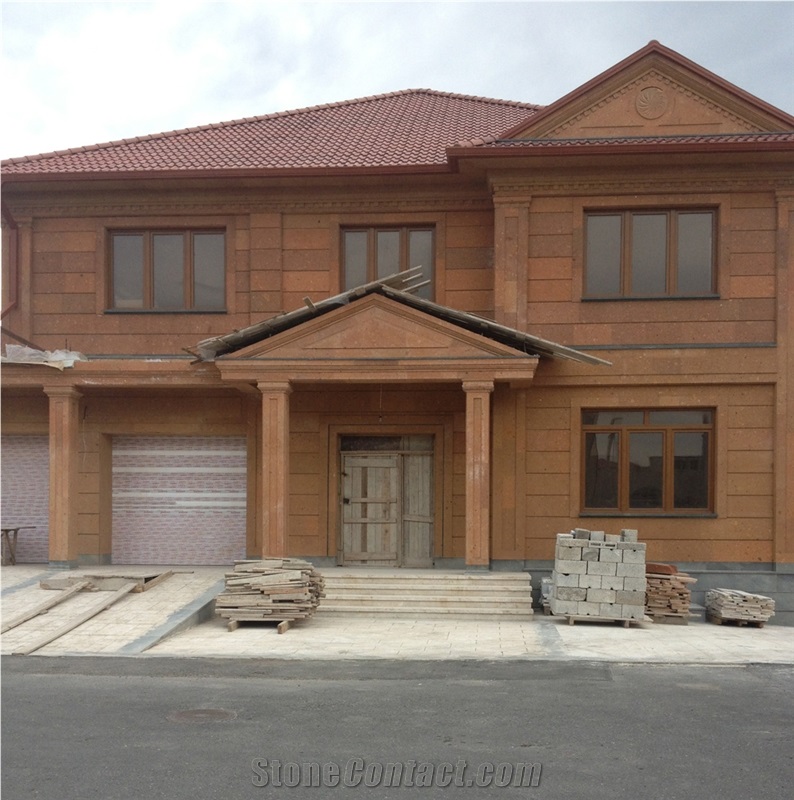 Tufa Stone Masonry, Artik Tufa Building & Walling