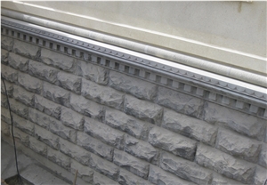 Yerevan Basalt Mushroomed Wall Stone