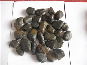 Tiger Skin Pebbles for Decoration, Pebble Stone Pavers