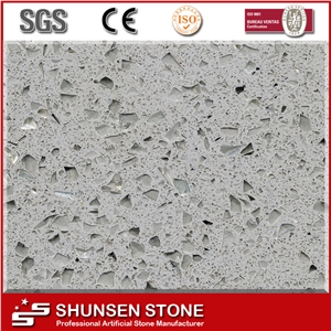 2014 New Engineered Stone Crystal Quartz Stone Qz806