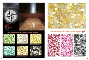 Luxury Decoration Material Pebble Stone Translucent Stone Ls404
