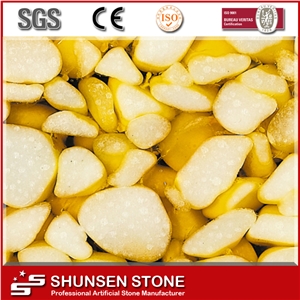 Translucent River Stone Pebble Stone for Building Decoration Ls402