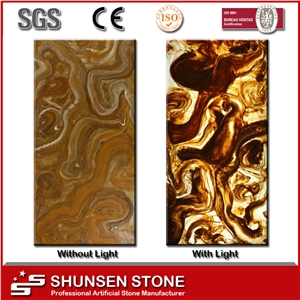 Wall Panelling Translucent Resin Panel Tr2001