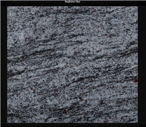 Kingfisher Blue Granite Slabs & Tiles, India Blue Granite