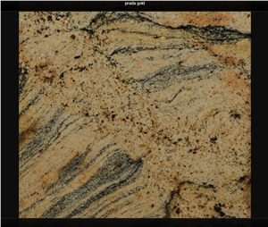 Prada Gold Granite Slabs & Tiles, India Yellow Granite
