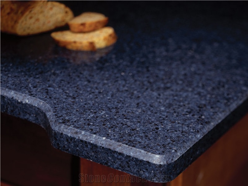 Bristol Blue Classic Solid Surface Countertops