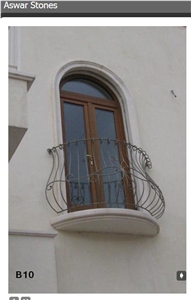 Jerusalem Limestone Exterior Mouldings, Window Frames