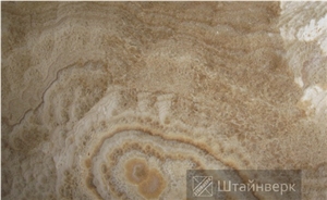 Capuccino Onyx Tiles, Iran Light Brown Cappuccino Onyx