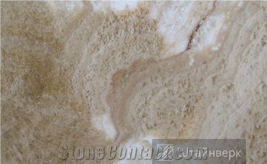 Capuccino Onyx Tiles, Iran Light Brown Cappuccino Onyx