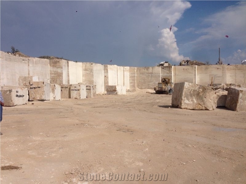 Mexico Travertine Blocks, Mexico Beige Travertine
