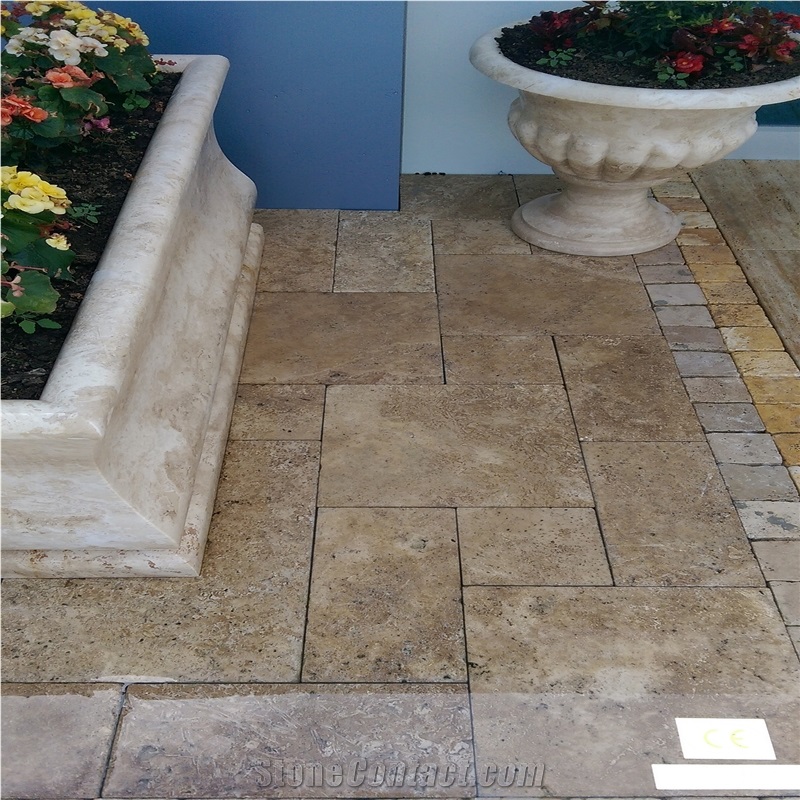 Noce Antalya - Afyon Travertine Slabs & Tiles, Turkey Brown Travertine