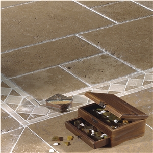 Noce Antalya - Afyon Travertine Slabs & Tiles, Turkey Brown Travertine