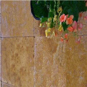 Yellow - Gold - Dorado Travertine Slabs & Tiles, Turkey Yellow Travertine