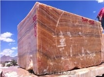 Orange Onyx Block, Mexico Onyx